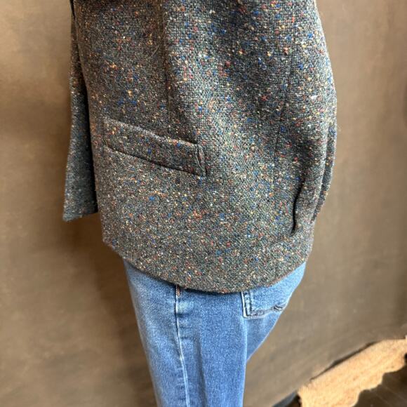 Dalton Tweed Wool Blazer Women’s Size 10 USA Made Speckled Vintage Classic - Picture 12 of 15